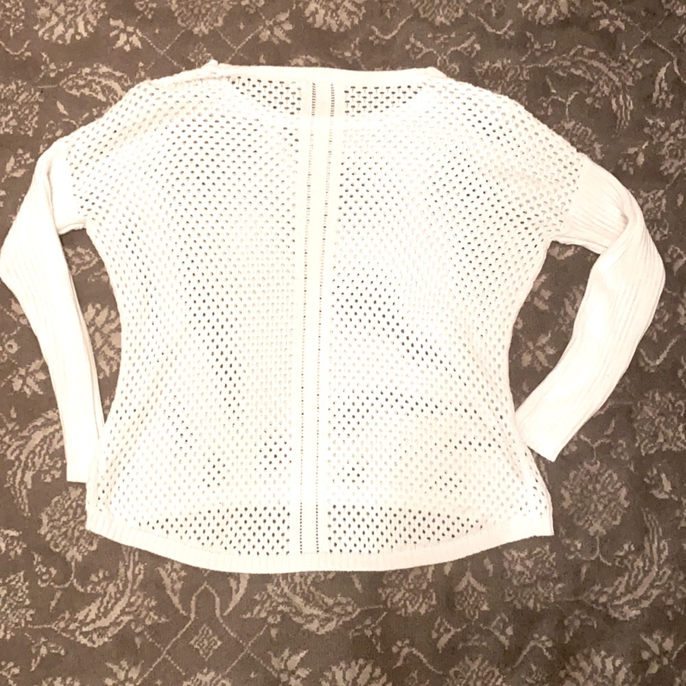 Prana knitted long sleeve top, small